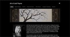 Desktop Screenshot of jodipayneart.com